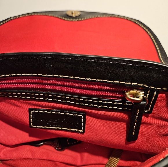 Dooney & Bourke Leather Black Crossbody Bag with Adjustable Straps - Picture 5 of 5